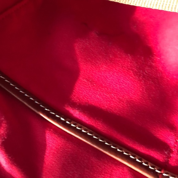 Dooney and Burke Bubblegum Pink Pebble Leather Satchel Bag - Picture 3 of 13